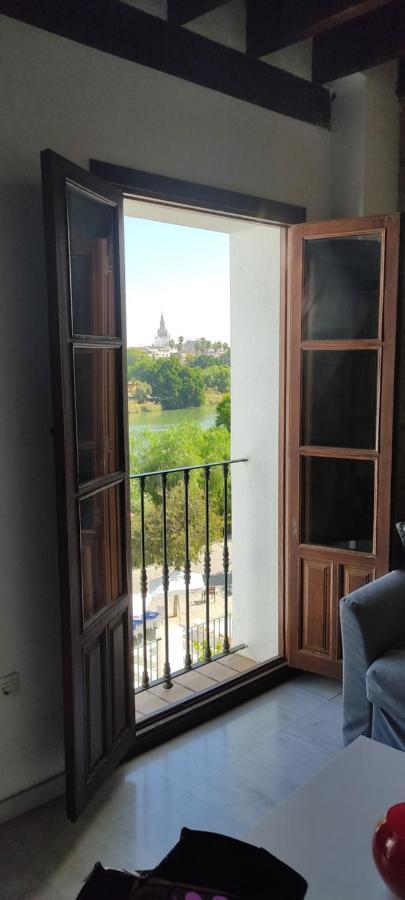 Trianabridgeviews Atico Con Vistas Al Puente De Triana Calle Castilla 38 Sevilla Exteriör bild