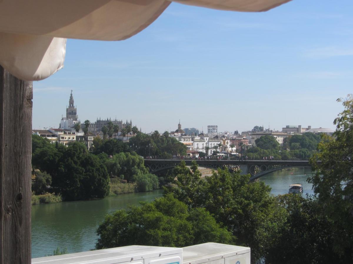 Trianabridgeviews Atico Con Vistas Al Puente De Triana Calle Castilla 38 Sevilla Exteriör bild