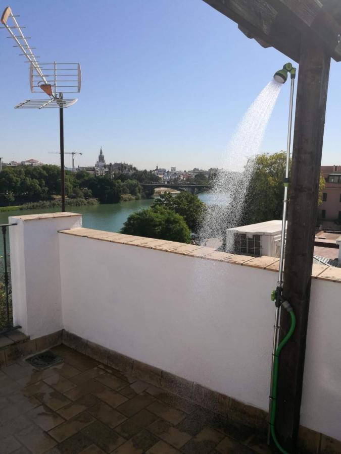 Trianabridgeviews Atico Con Vistas Al Puente De Triana Calle Castilla 38 Sevilla Exteriör bild